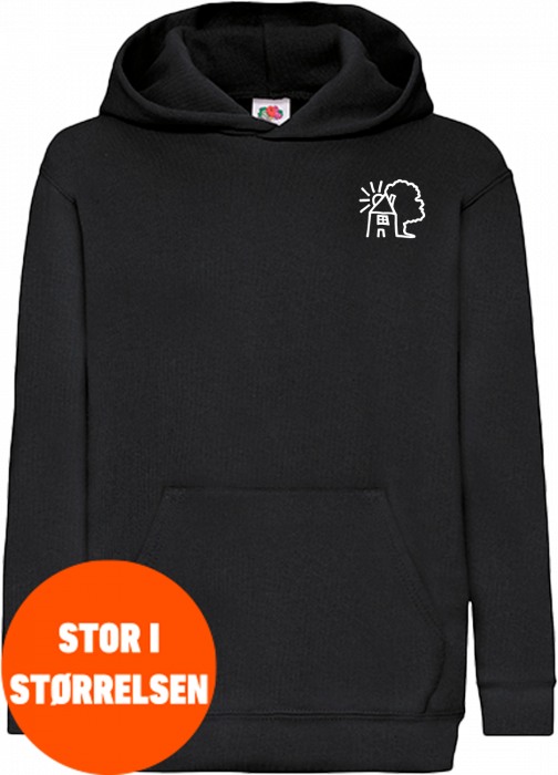 Fruit of the loom - Sdr. Jernløse Lilleskole Classic Hoodie Kids - Preto