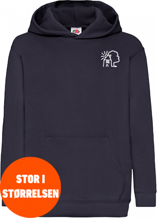 Fruit of the loom - Sdr. Jernløse Lilleskole Classic Hoodie Kids - Deep Navy