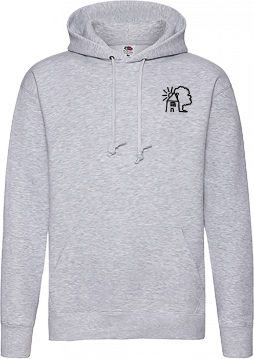 Fruit of the loom - Sdr. Jernløse Lilleskole Hoodie Adults - Heather Grey