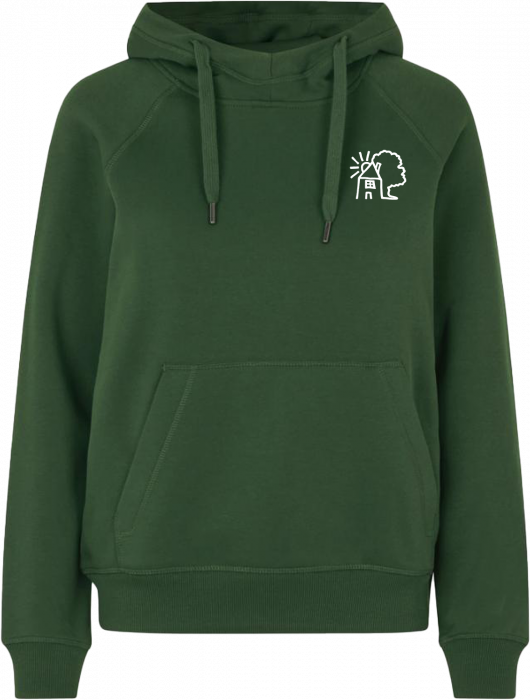 ID - Sdr. Jernløse Lilleskole Hoodie Dame - Flaskegrøn