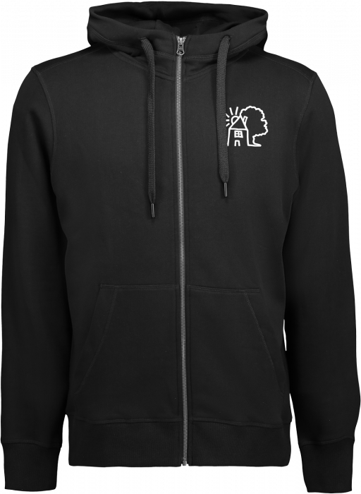 ID - Sdr. Jernløse Lilleskole Hoodie W. Zip Men - Black