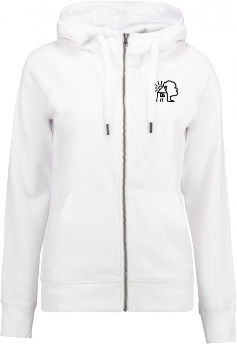 ID - Sdr. Jernløse Lilleskole Hoodie W. Zip Women - Blanco