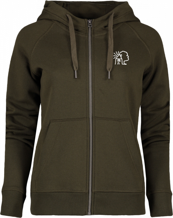 ID - Sdr. Jernløse Lilleskole Hoodie W. Zip Women - Olive