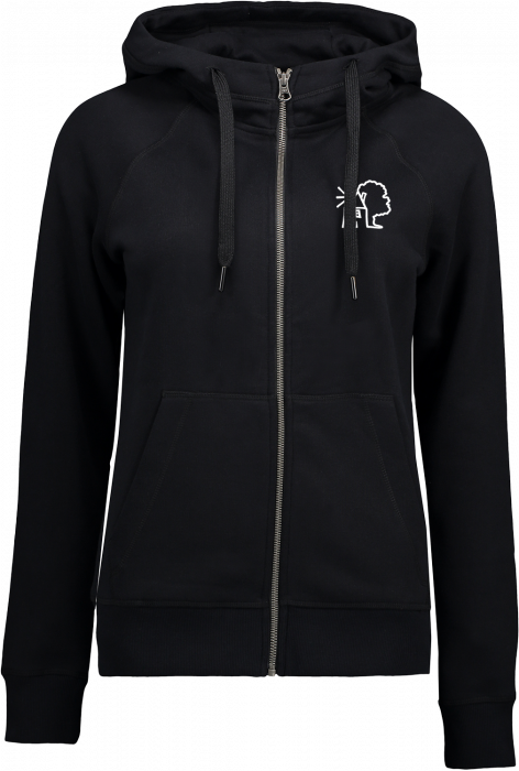 ID - Sdr. Jernløse Lilleskole Hoodie W. Zip Women - Czarny