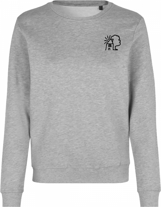 ID - Sdr Jernløse Lilleskole Sweatshirt Dame M Rygtryk - Grå Melange